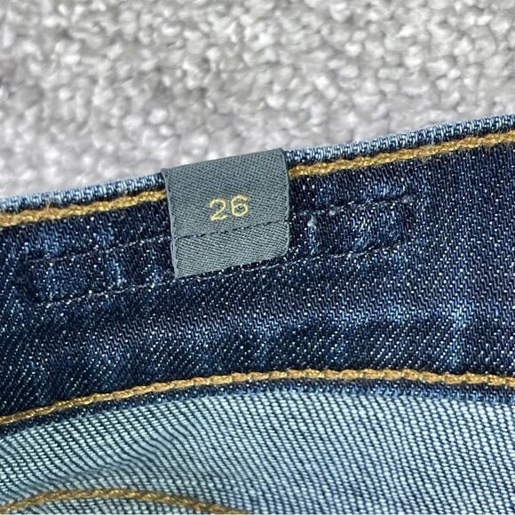 Citizens of Humanity Amber Jeans Women’s 26 Blue Bootcut Low Rise Dark Denim - Picture 8 of 15